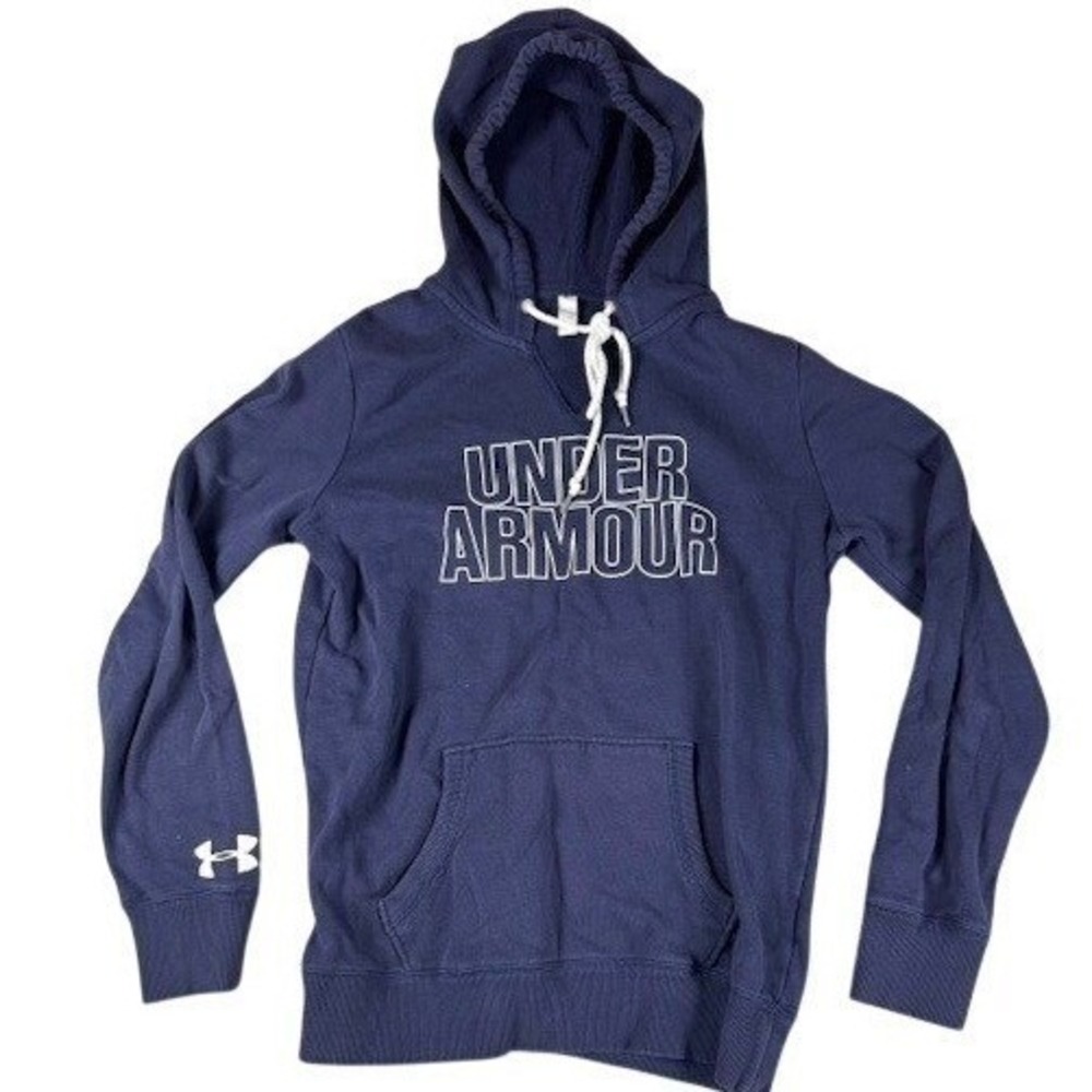 Under Armour Women's Medium Hoodie Sweatshirt Logo Graphic Women's Athletic Wear
